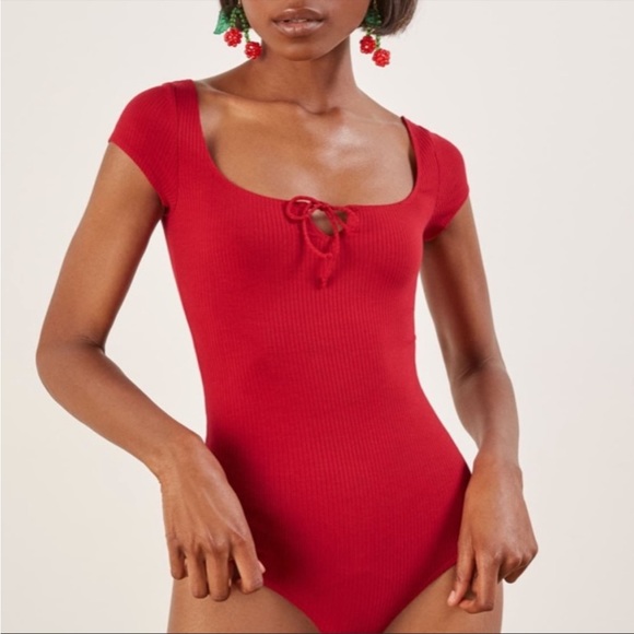 Reformation Tops - Reformation Loren Bodysuit